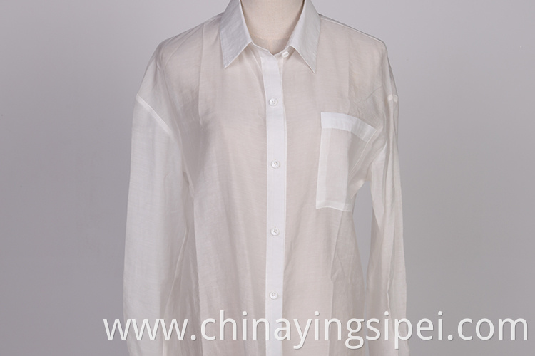 Wholesale high quality nylon blended textiles shirting tencel fabric